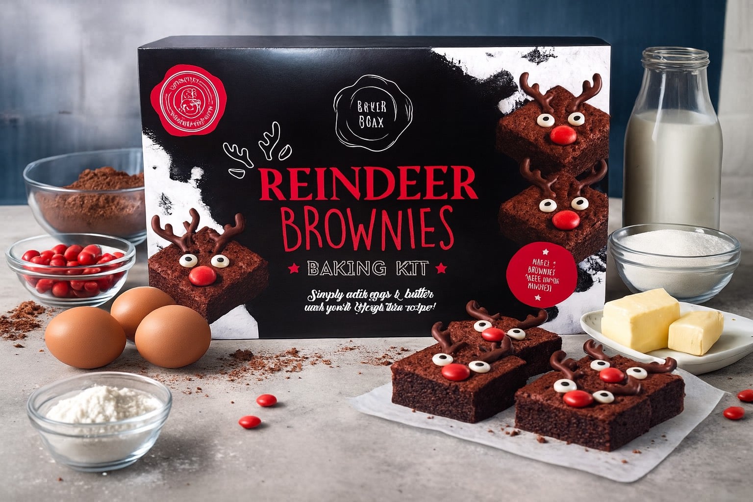 Reindeer Brownie Kit